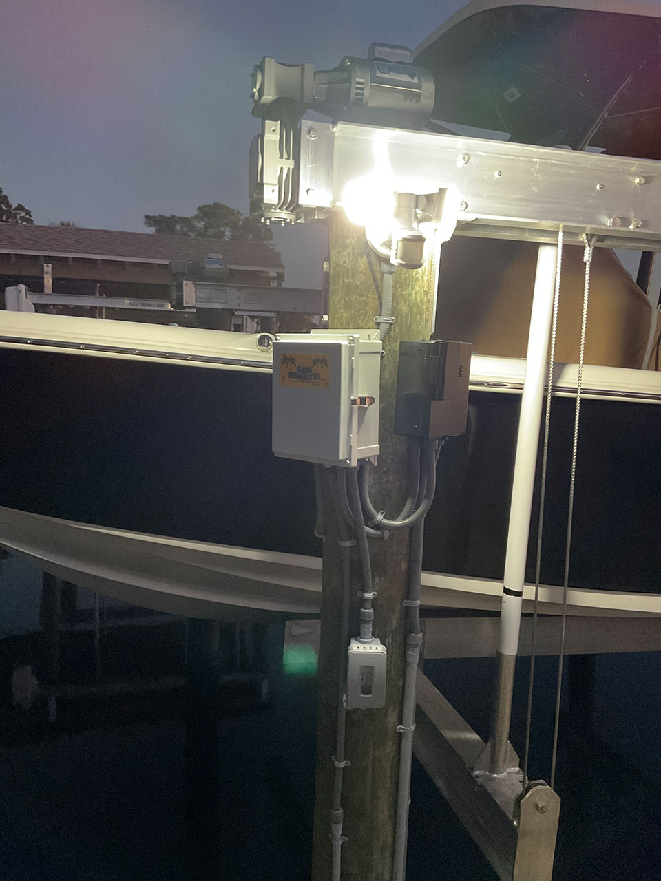 Dock Power Installation Accurate Electric LLC